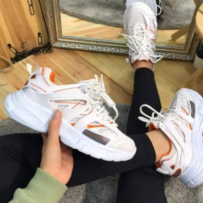 Balenciaga Track Beyaz Turuncu