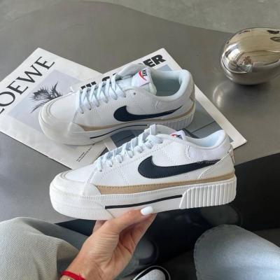 Nike Court Legacy Lift Beyaz Siyah