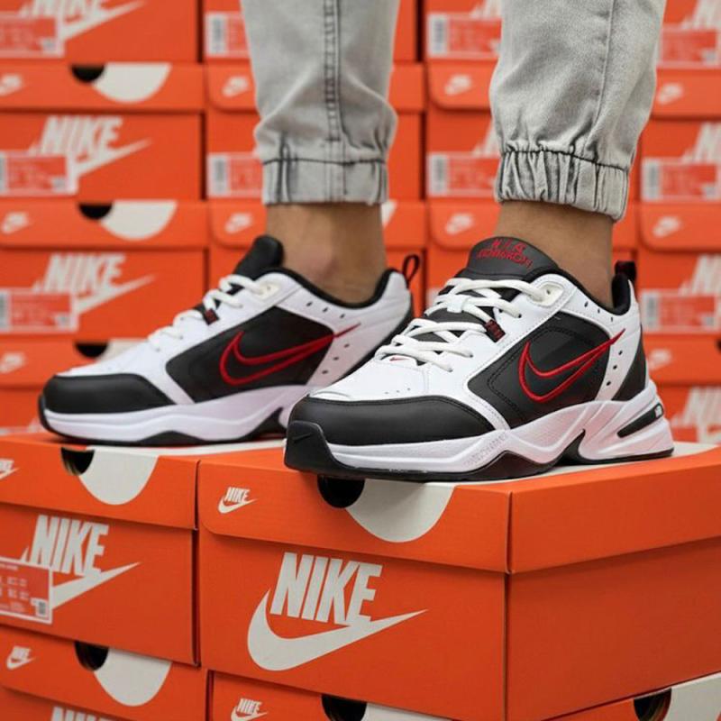 Nike Monarch Beyaz Kırmızı Siyah